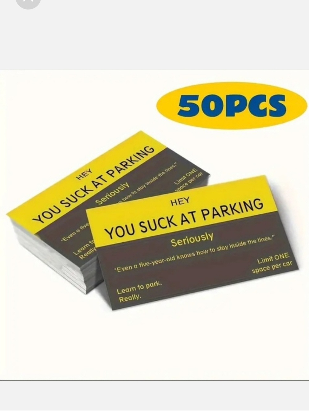 Bad Parking Cards 50ct